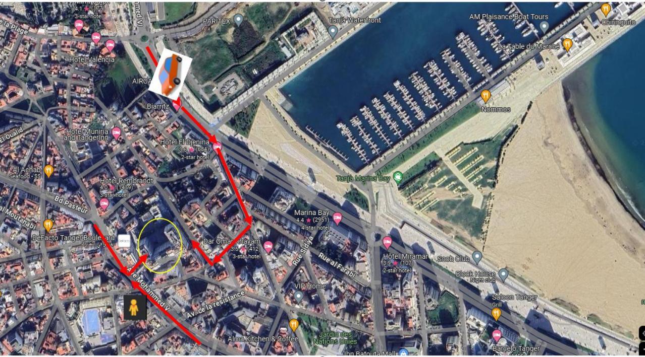 Holiday Apartments In Tanger Boulevard Экстерьер фото